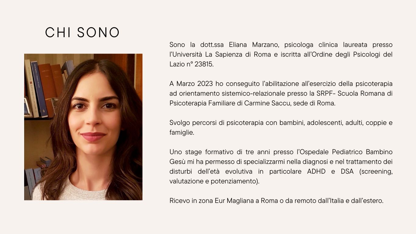 Psicologa Eliana Marzano